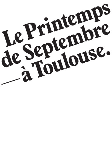 Les Printemps de Septembre à Toulouse
